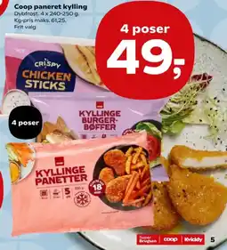 SuperBrugsen Coop kyllinge panetter tilbud