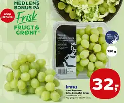 SuperBrugsen Irma Autumn Crisp kernefri druer tilbud