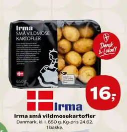 SuperBrugsen Irma små wildmosekartofler tilbud