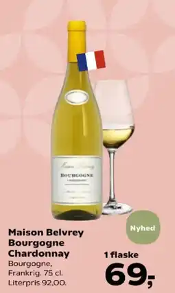 SuperBrugsen Maison Belvrey Bourgogne Chardonnay tilbud