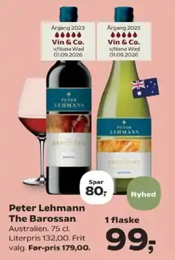 SuperBrugsen Peter Lehmann The Barossan tilbud
