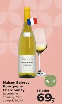 SuperBrugsen Maison Belvrey Bourgogne Chardonnay tilbud