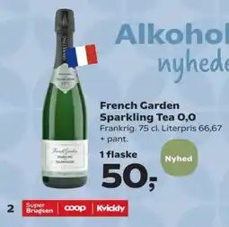 Kvickly French Garden Sparkling Tea 0,0 tilbud