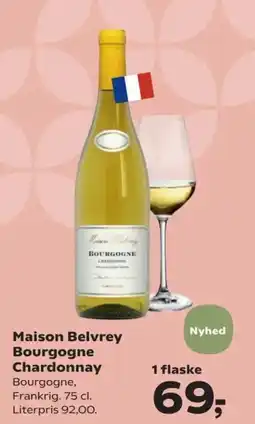 Kvickly Maison Belvrey Bourgogne Chardonnay tilbud