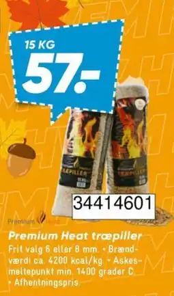 Bilka Premium Heat træpiller tilbud