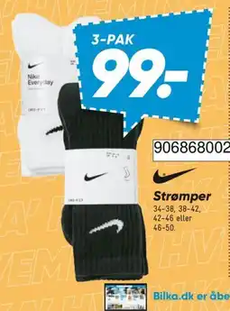 Bilka Nike Strømper tilbud