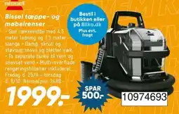 Bilka Bissell tæppe- og møbelrenser tilbud