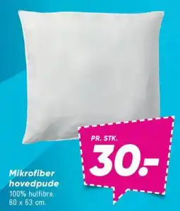 Bilka Mikrofiber hovedpude tilbud