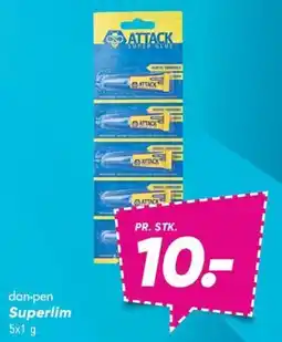 Bilka Attack Super Glue tilbud