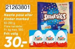 Bilka Nestle pose eller kinder marked tilbud