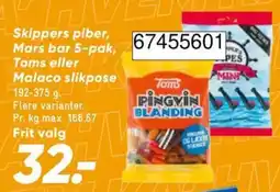 Bilka Toms pingvin blanding tilbud