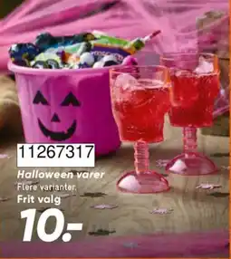 Bilka Halloween varer tilbud