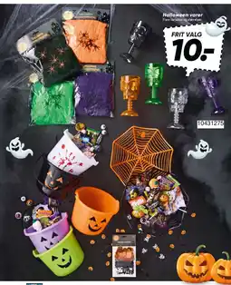 Bilka Halloween varer tilbud