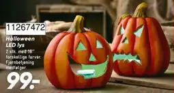 Bilka Halloween LED lys tilbud