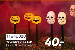 Bilka Havespyd med LED tilbud