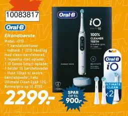 Bilka Oral-B eltandbørste iO10 tilbud