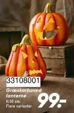 Bilka Græskarhoved lanterne tilbud