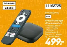 Bilka Prosonic Google Chromecast 4K tilbud