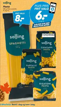 Bilka salling pasta tilbud