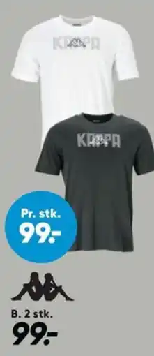 Bilka Kappa T-shirt tilbud