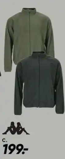 Bilka Kappa fleece jakke tilbud