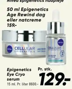 Bilka Nivea Epigenetics Eye Cryo serum tilbud