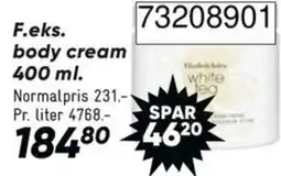 Bilka Elizabeth Arden white tea body cream tilbud