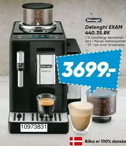 Bilka DeLonghi EXAM 440.35.BK tilbud