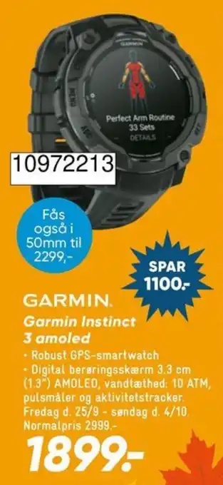 Garmin Garmin Instinct 3 amoled