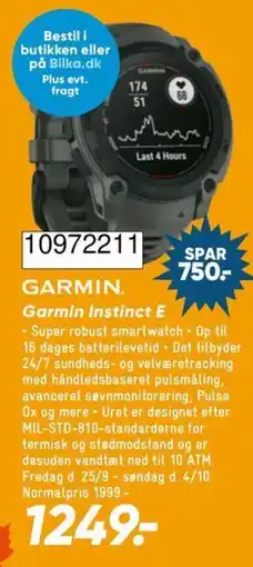 Bilka Garmin Garmin Instinct E tilbud