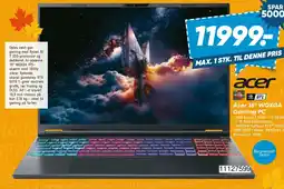 Bilka Acer 16" WQXGA Gaming PC tilbud