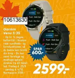 Bilka Garmin Venu 3/3S tilbud