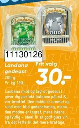 Bilka Landana gedeost tilbud