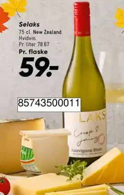 Bilka Selaks Sauvignon Blanc tilbud