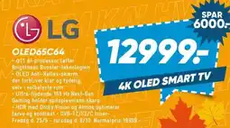 Bilka LG 4K OLED SMART TV OLED65C64 tilbud
