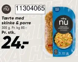 Bilka nu tærte med skinke & porre tilbud