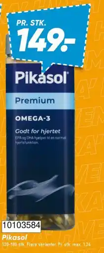 Bilka Pikasol Premium Omega-3 tilbud