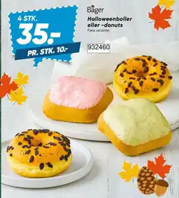 Bilka Bager Halloweenboller eller -donuts tilbud