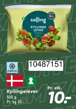 Bilka Salling Kyllingelever tilbud