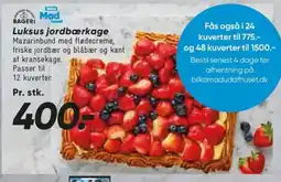 Bilka Madhuset Luksus jordbærkage tilbud