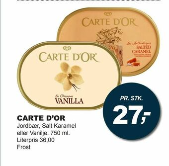 Let-Køb Carte d'or tilbud
