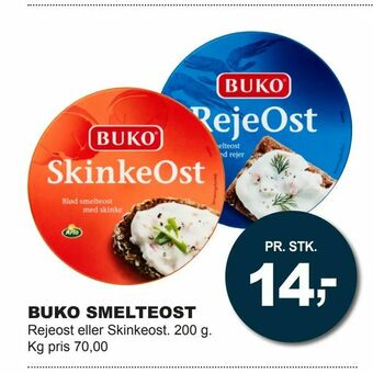 Let-Køb Buko smelteost tilbud
