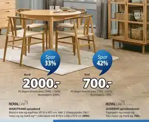 GUDERUP spisebordsstol