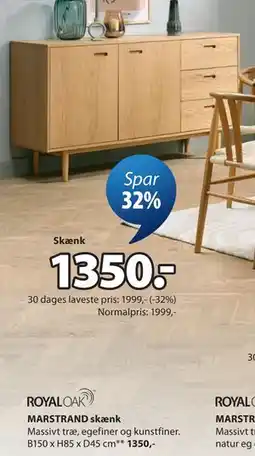 JYSK MARSTRAND skænk tilbud