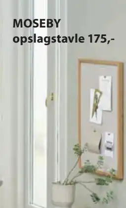 JYSK MOSEBY opslagstavle tilbud