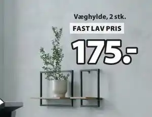 JYSK TRAPPEDAL væghylde tilbud
