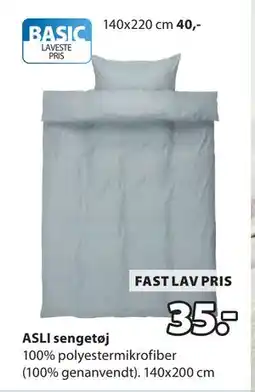 JYSK ASLI sengetøj tilbud