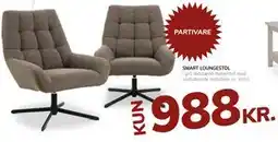 Daells Bolighus SMART LOUNGESTOL tilbud