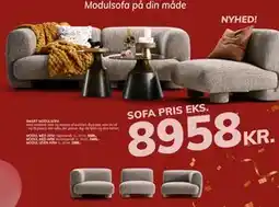 Daells Bolighus SMART MODULSOFA tilbud
