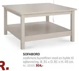 Daells Bolighus SOFABORD tilbud